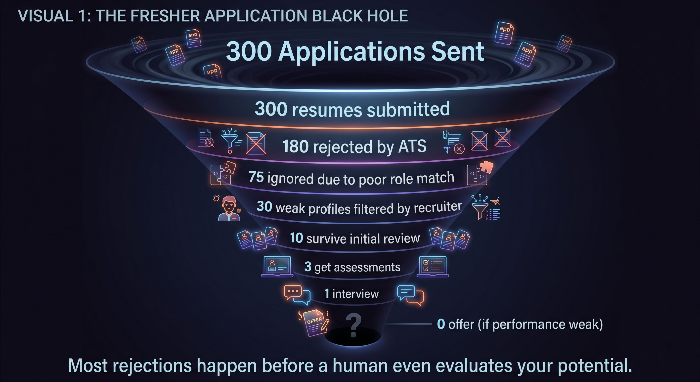 Most rejections happen before a human even evaluates your potential.